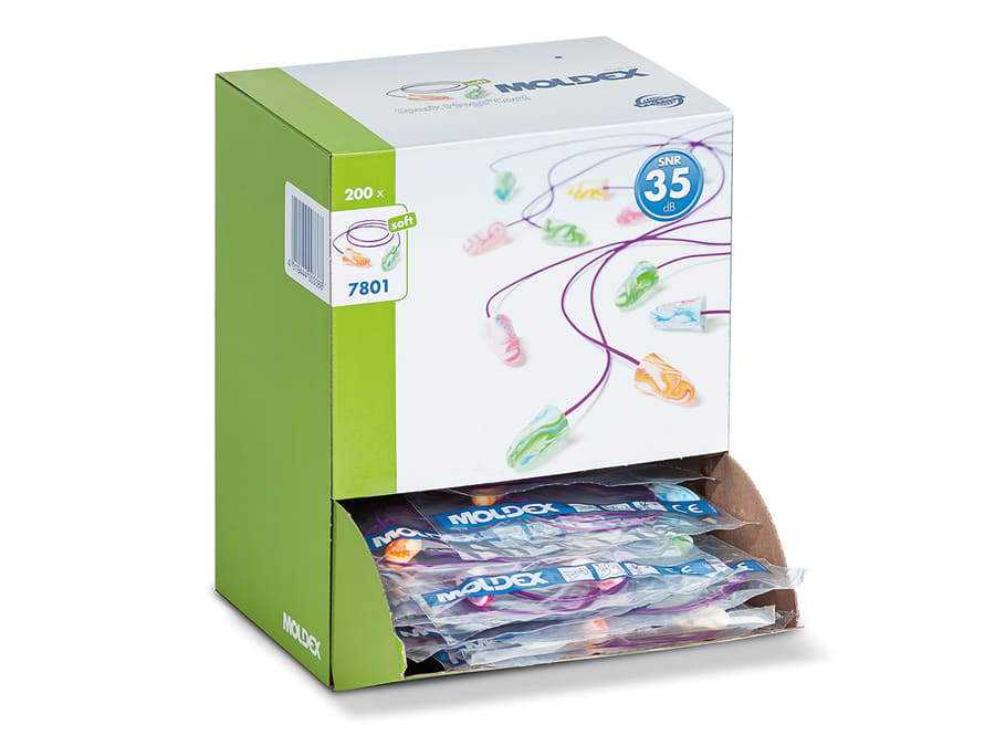 Moldex 780101 Spark Plugs Corded Earplugs SNR 35dB