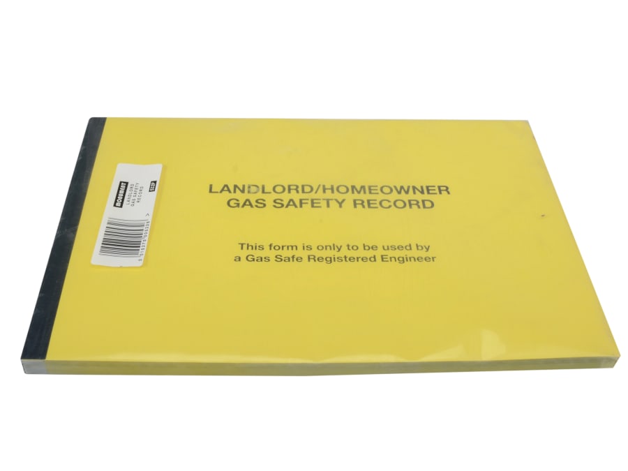 Monument 532P Gas Safe Landlords Gas Safety Record Pad