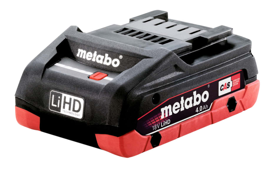Metabo 625367000 18V 4.0Ah LiHD Slide Battery Pack