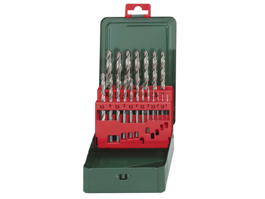 Metabo 627153000 HSS-G Twist Drill Bit Set 19 Piece