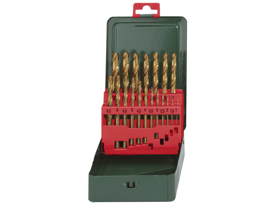 Metabo 627156000 HSS-Tin Drill Bit Set 19 Piece