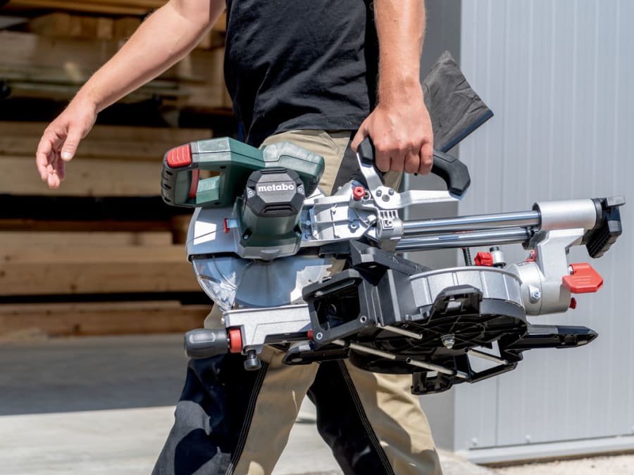 Metabo KGS 18 LTX BL 254 18V Brushless Mitre Saw with 1 × 4.0Ah Battery