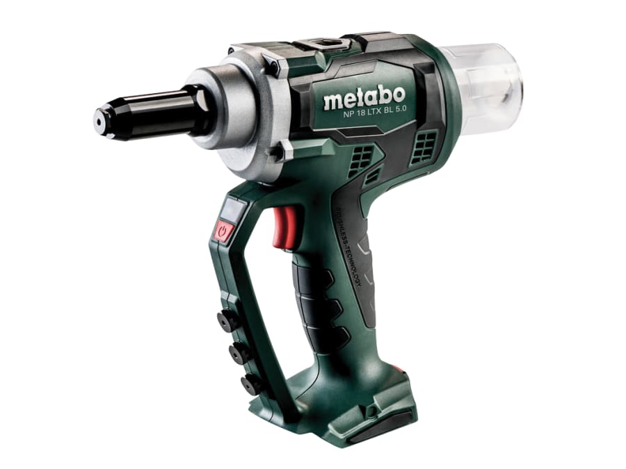 Metabo NP 18 LTX BL 5.0 18V Brushless Rivet Gun Bare Unit