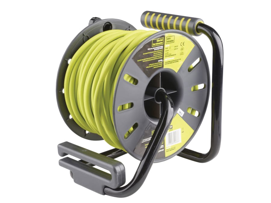 Masterplug OMU25132USLPX 25m 2-Socket & 2 USB Cable Reel