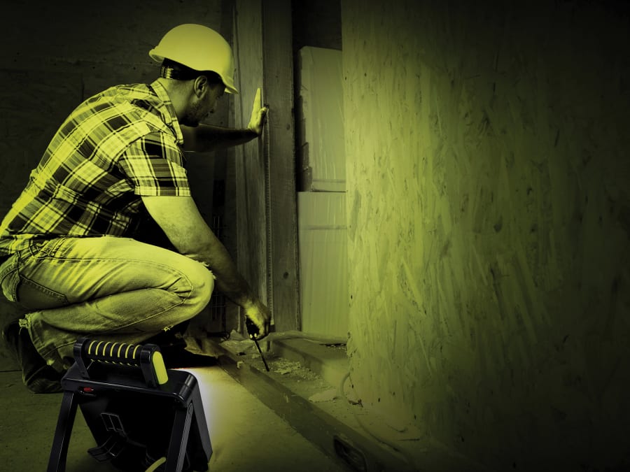 Masterplug WLU05134SLPX 4-Socket 5m Work Light Cable Reel 240V 13A