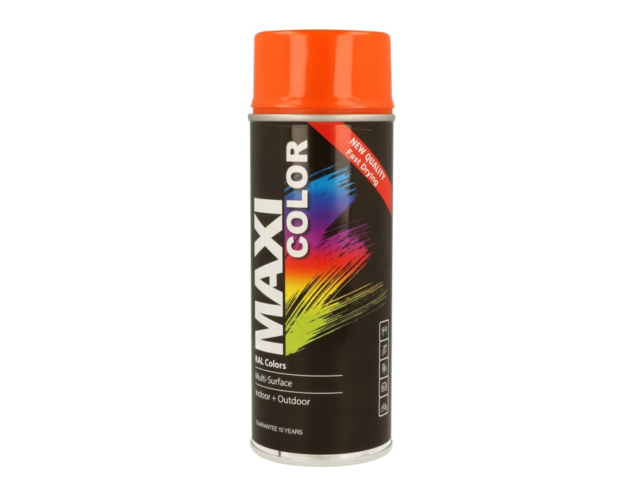 Maxicolor MX2004 Spray Gloss Pure Orange 400ml