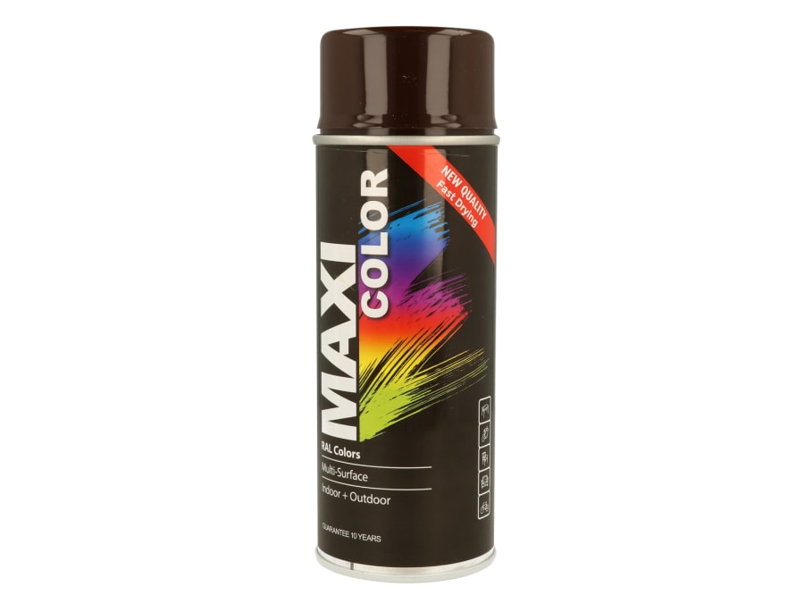 Maxicolor MX8017 400ml Spray Gloss Choco Brown