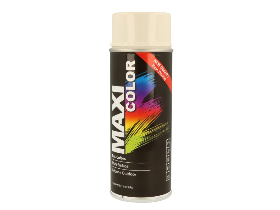 Maxicolor MX9001 Spray Gloss Cream White 400ml