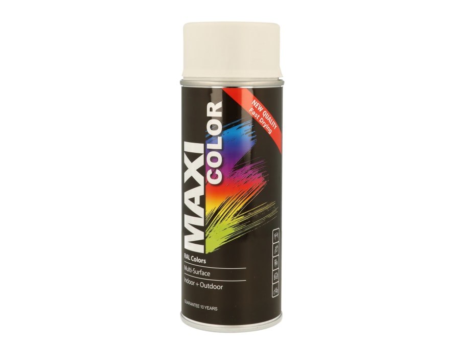 Maxicolor MX9016 400ml Satin Brilliant White Spray
