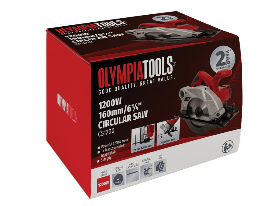 Olympia Power Tools 09320 160mm Circular Saw