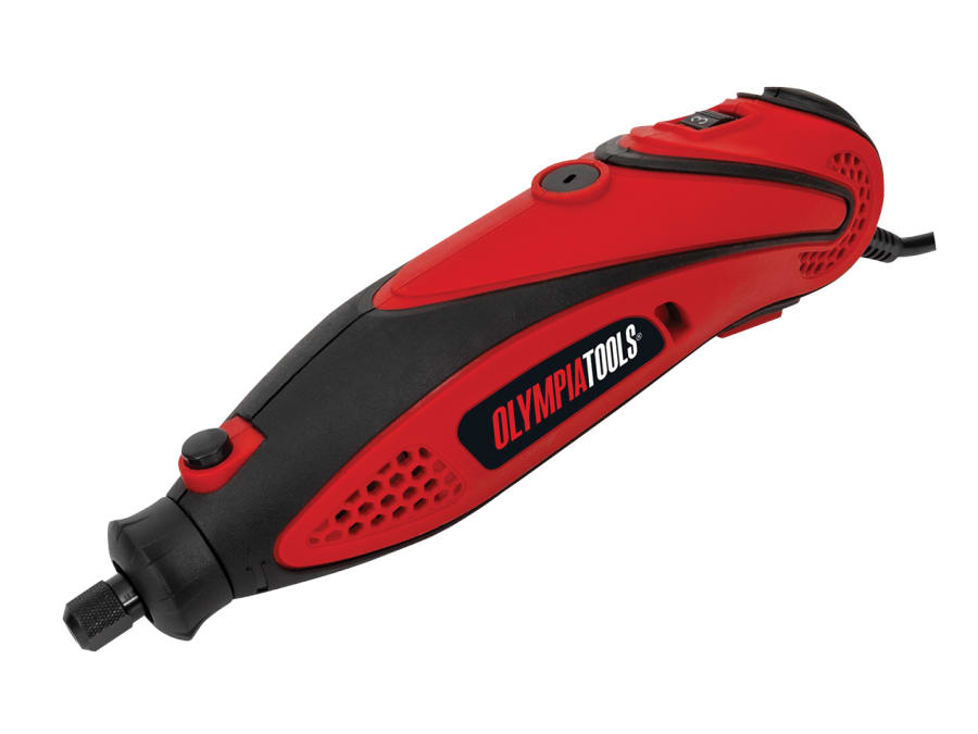 Olympia Power Tools 09300 135W 240V Mini Rotary Multi-Tool with 40 Piece Accessory Set