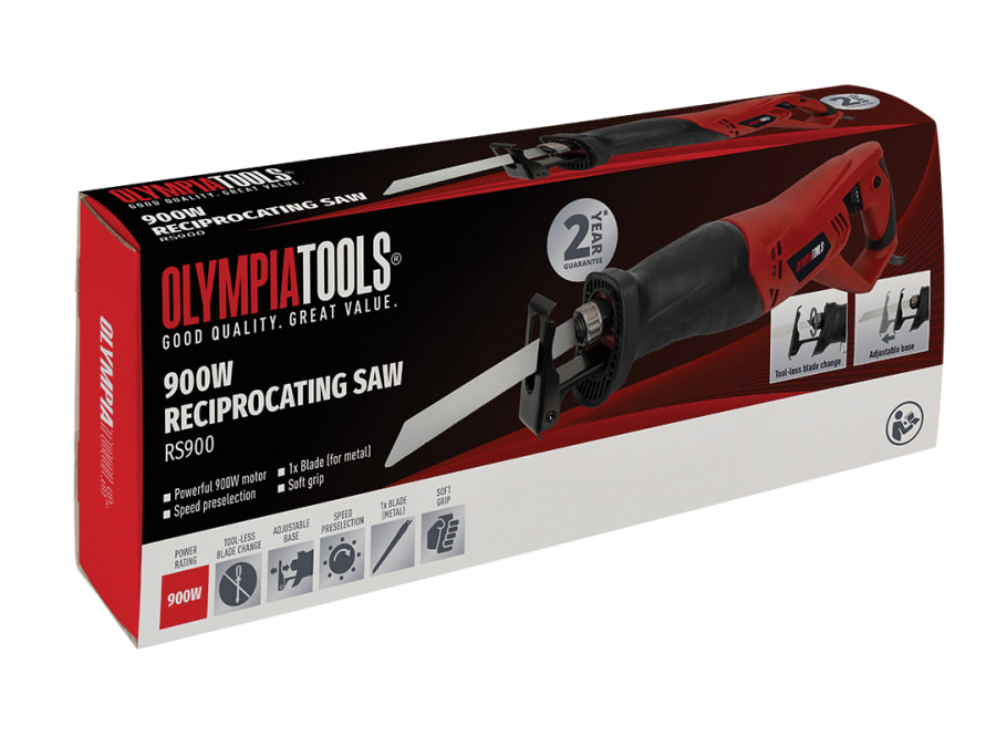 Olympia Power Tools 09350 900W 240V Reciprocating Saw