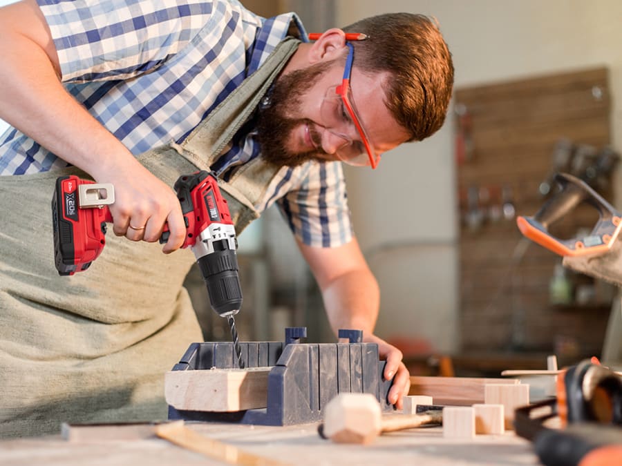 Olympia Power Tools 09915 X20S™ 20V Combi Drill with 2 × 2.0Ah Batteries