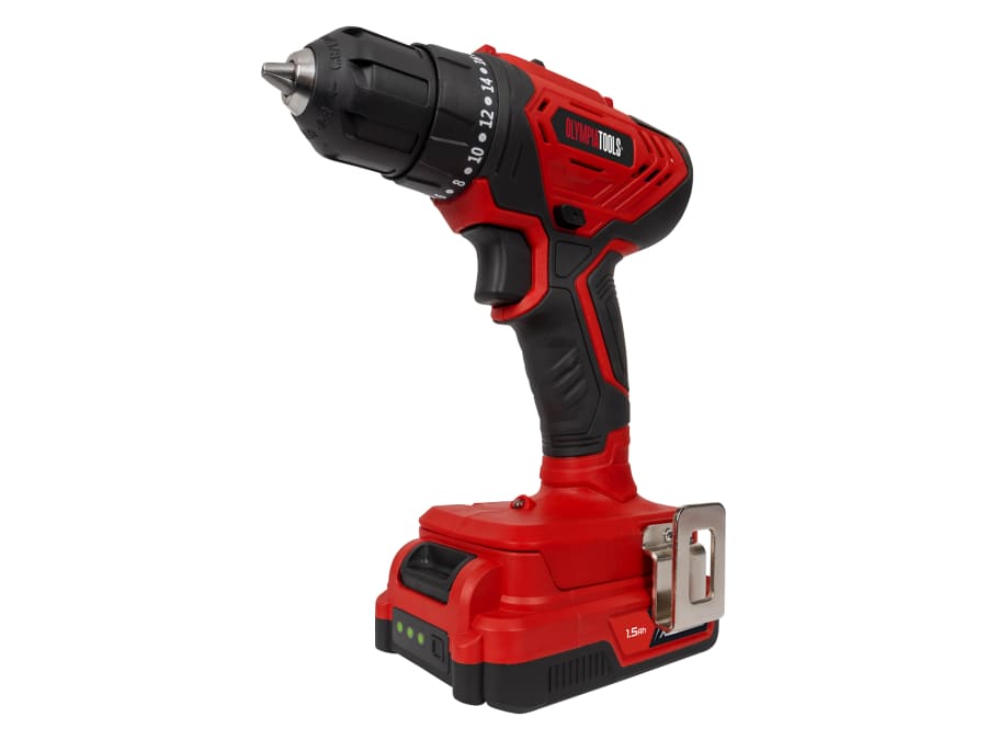Olympia Power Tools 09905 X20S™ 20V Drill Driver with 1 × 1.5Ah Battery