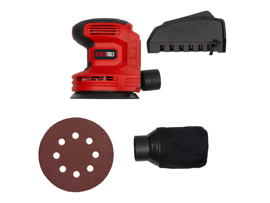 Olympia Power Tools 09960 X20S™ 20V Random Orbital Sander with 1 × 2.0Ah Battery