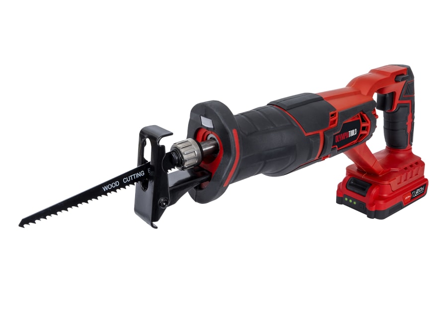 Olympia Power Tools 09950 X20S™ 20V Reciprocating Saw with 1 × 2.0Ah Battery