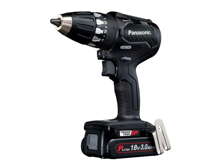 Panasonic EY74A3PN2G31 18V Smart Brushless Drill Driver with 2 × 3.0Ah Batteries