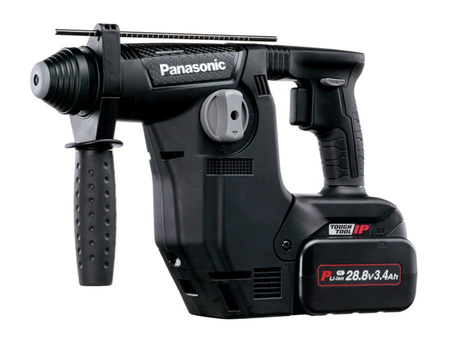 Panasonic EY7881PC2S31 28.8V SDS Plus Rotary Hammer with 2 × 3.4Ah Batteries