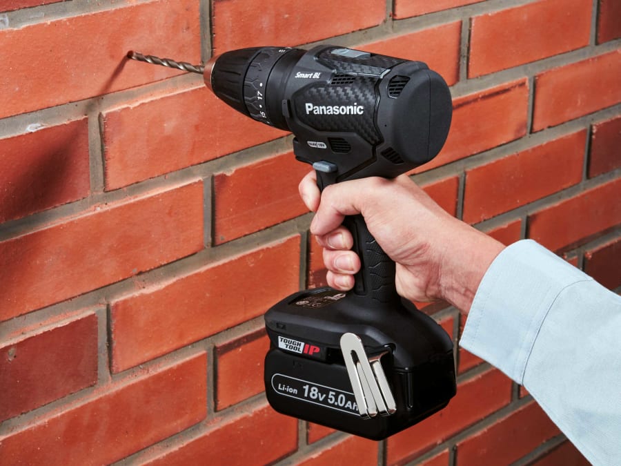 Panasonic EY79A3LJ2G31 18V Smart Brushless Combi Drill Driver with 2 × 5.0Ah Batteries
