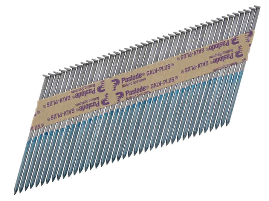 Paslode 141070 3.1 x 90mm IM360 Smooth Nails Galv-Plus Finish Box of 2200 with 2 Fuel