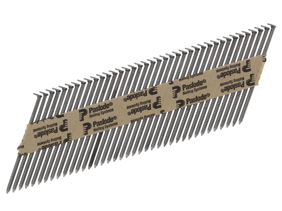 Paslode 141083 2.8 x 51mm IM360 Ring Nails Bright Finish Box of 3300 with 3 Fuel Cells