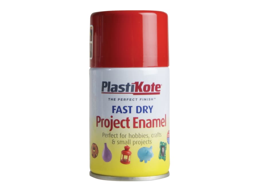 Plastikote 001060 Fast Dry Enamel Aerosol Insignia Red 100ml