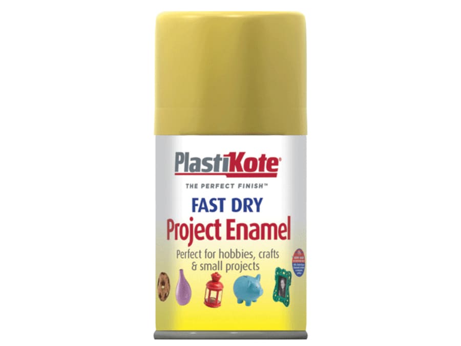 Plastikote 001100 Fast Dry Enamel Aerosol Gold Leaf 100ml