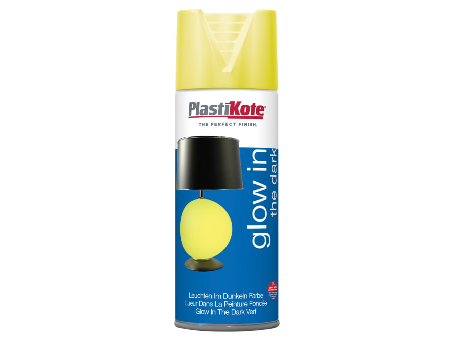 Plastikote 117002 400ml Glow In The Dark Spray Paint