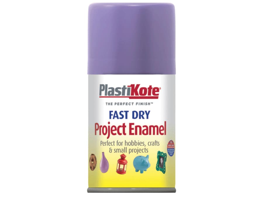 Plastikote 001200 Fast Dry Enamel Aerosol Lavender 100ml