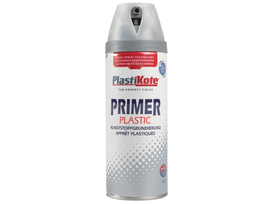 Plastikote 025606 Twist & Spray Plastic Primer 400ml