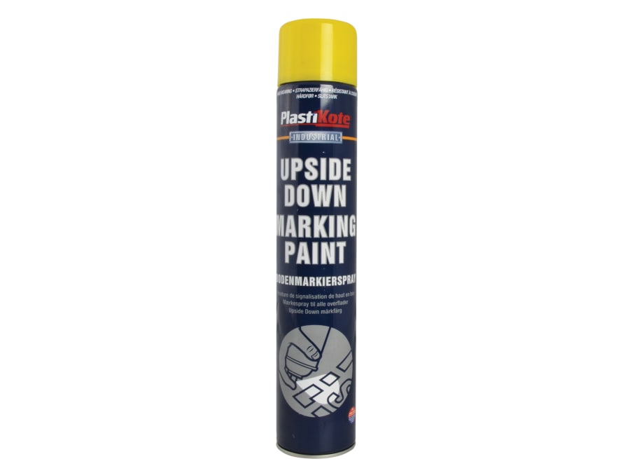 Plastikote 446002 Yellow Marking Paint 750ml