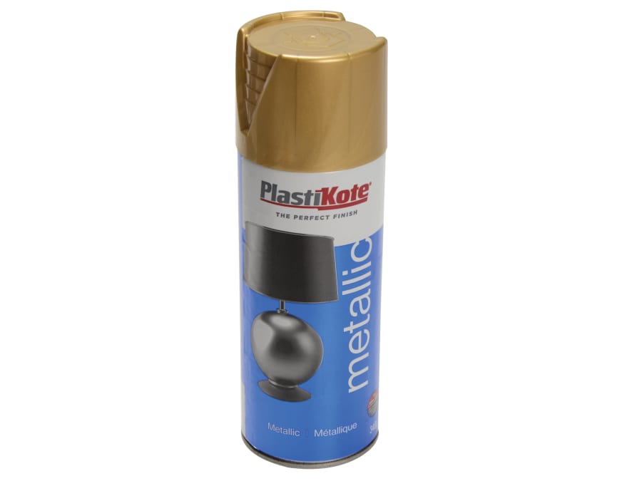 Plastikote 440620 Metallic Spray Gold 400ml