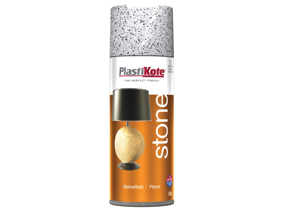 Plastikote 009436 Stone Touch Spray Soap Stone 400ml