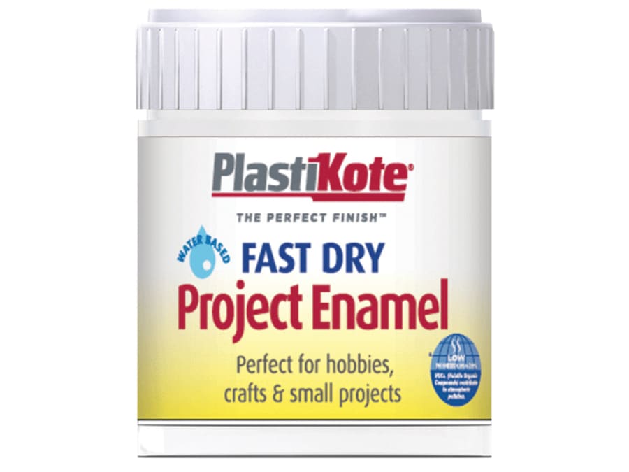 Plastikote 440026 Fast Dry Enamel Paint Clear 59ml