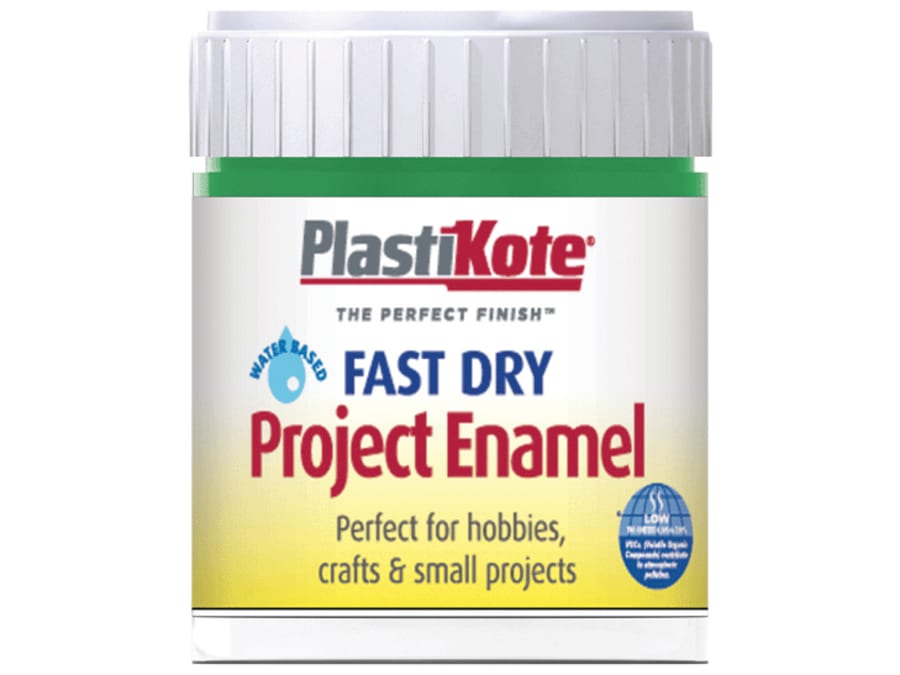 Plastikote 440009 Fast Dry Enamel Paint Garden Green 59ml