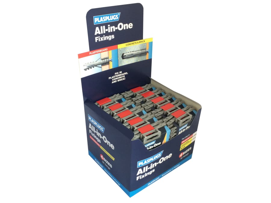 Plasplugs MFA520 All-In-One 20 Assorted Packs of 52