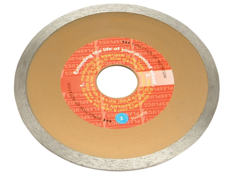 Plasplugs RDW110 110mm Diamond Wheel