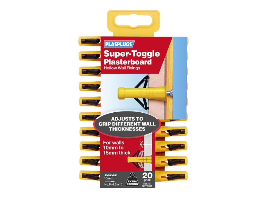 Plasplugs SSTC554CC Super Toggle Fixings 55mm