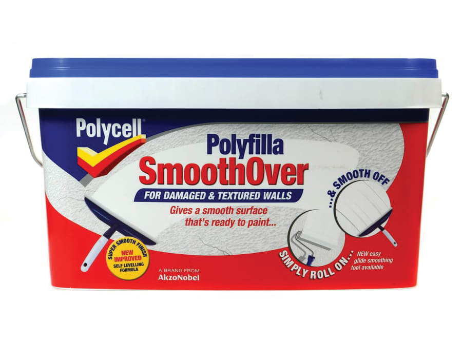 Polycell 5190662 SmoothOver Damaged/Textured Walls 5 Litre