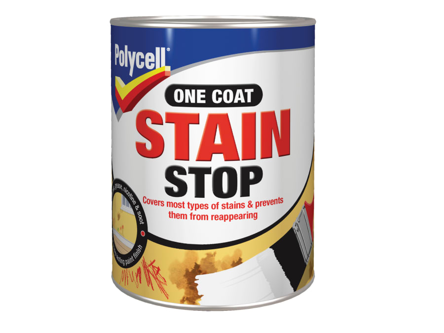 Polycell 5077779 Stain Stop Paint 1 Litre