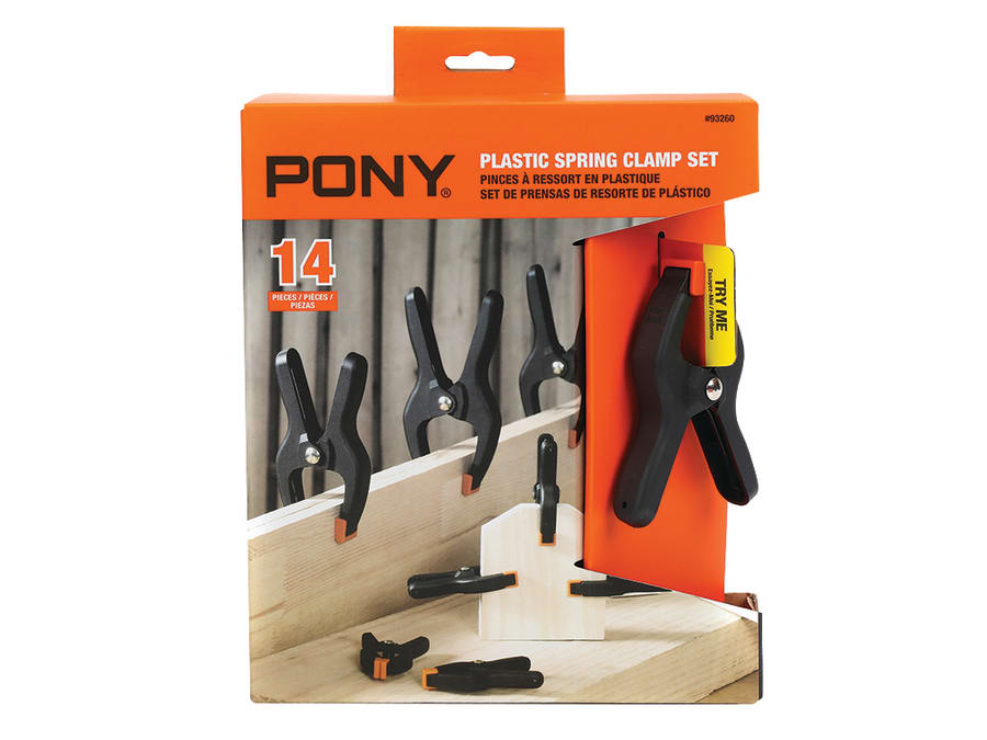 Pony Jorgensen POJ93260 Spring Clamp Set 14 Piece