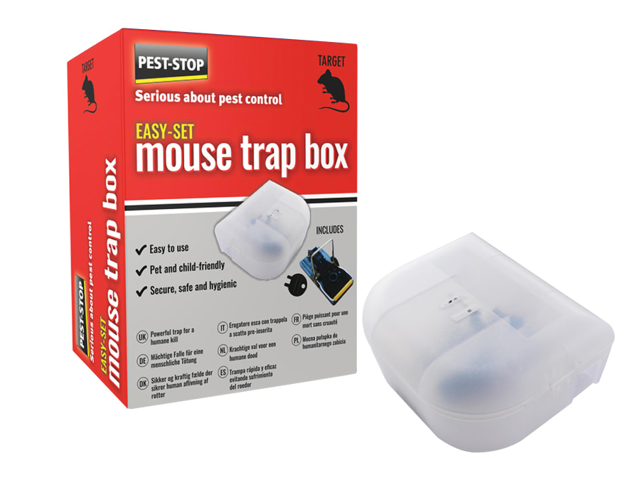 Pest-stop (pelsis Group) Pest-stop PSESMTB Easy Set Mouse Trap Box
