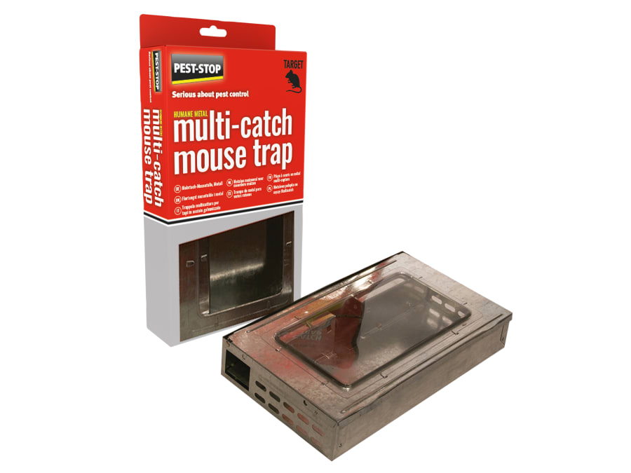 Pest-stop (pelsis Group) Pest-stop PSPMMT Multi-Catch Humane Mouse Trap Metal