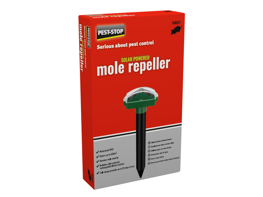 Pest-stop (pelsis Group) Pest-stop PSSPMR Solar-Powered Mole Repeller