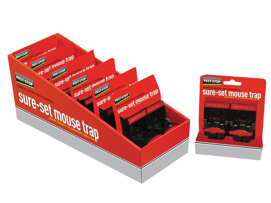 Pest-stop (pelsis Group) Pest-stop PSSPT Twin Pack Mouse Trap