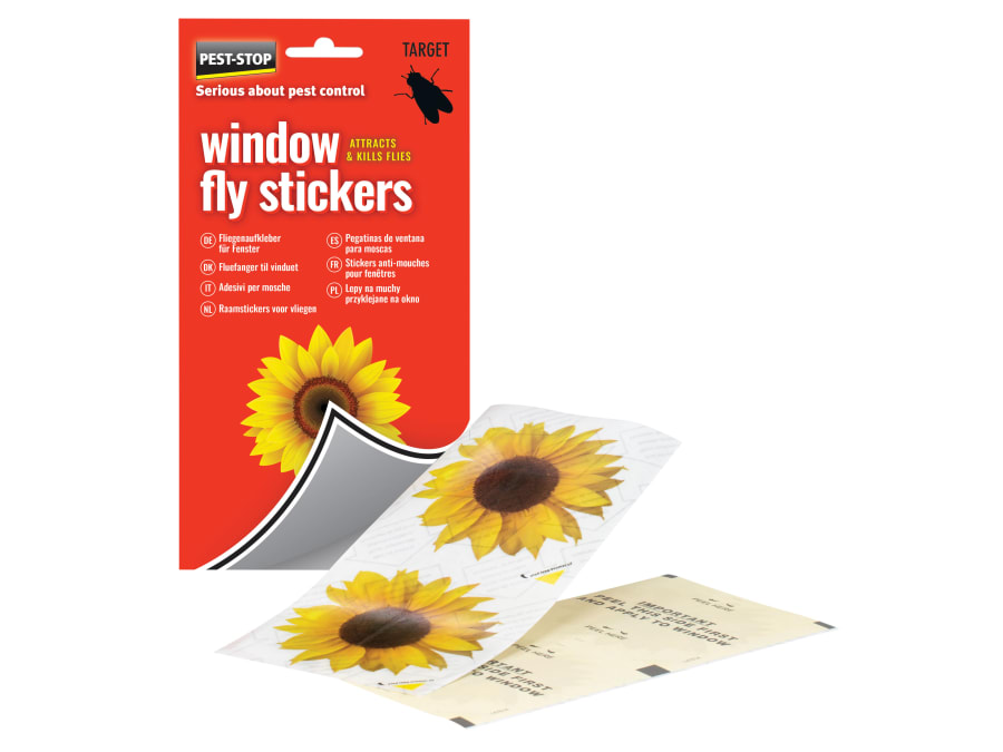 Pest-stop (pelsis Group) Pest-stop PSWFS Window Fly Stickers Pack 4