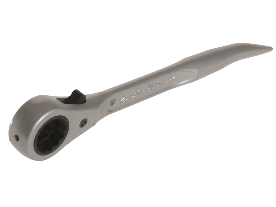 Priory PRI604ALTAG 19 x 21mm Reversible Ratchet Scaffold Podger