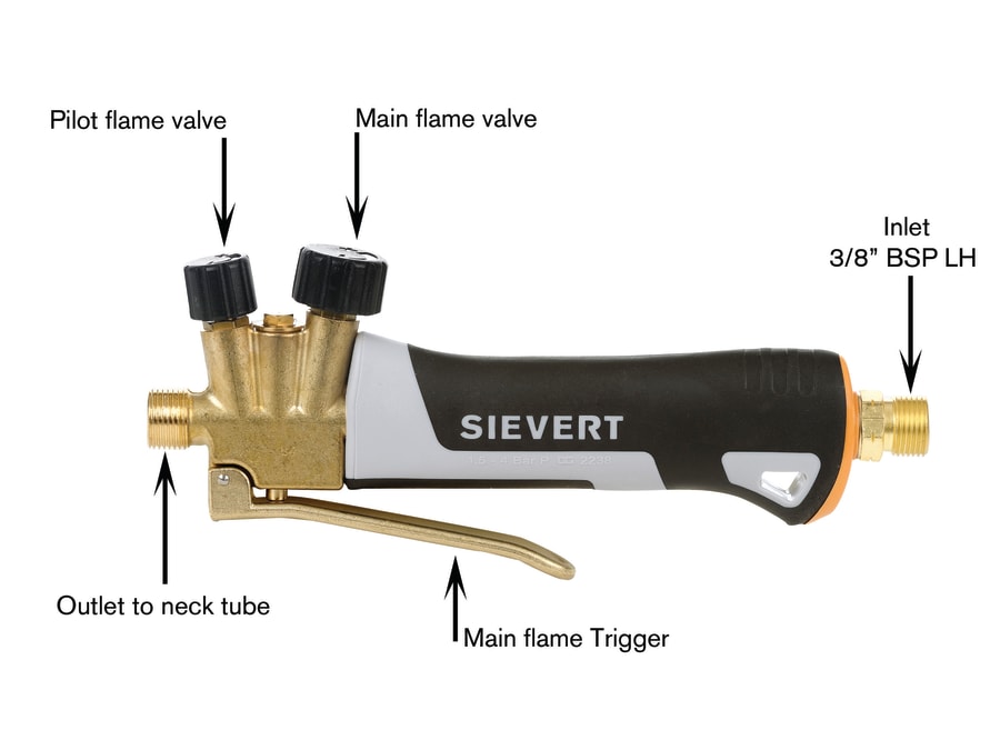 Sievert 348841 Pro 88 Torch Handle