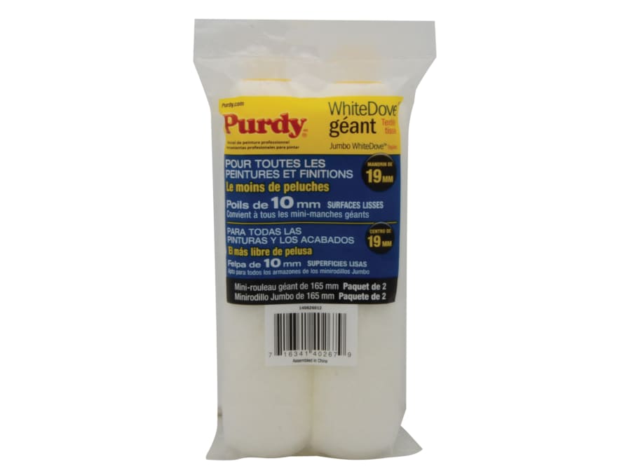 Purdy 14G626012 Jumbo Mini White Dove Sleeve 165 x 19mm