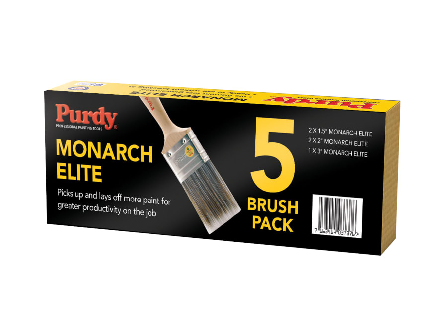 Purdy ME5 Elite Paint Brush Set 5 Piece